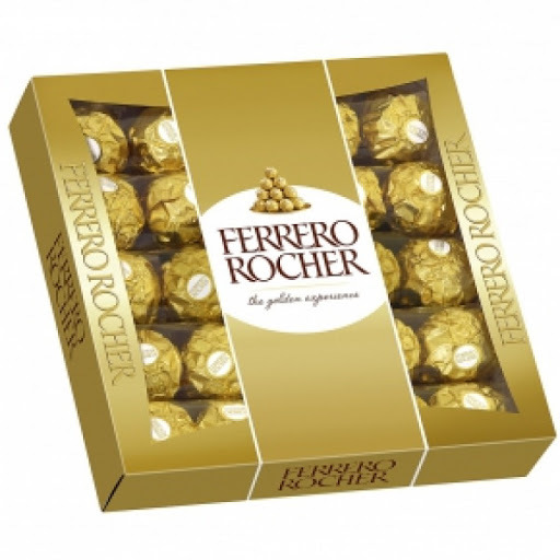 Ferrero Rocher - 300g X 4, Chocolate & Hazelnut, Elegant Packaging, Perfect Gift, Delicious Filling, Individual Treats, Brand Recognition