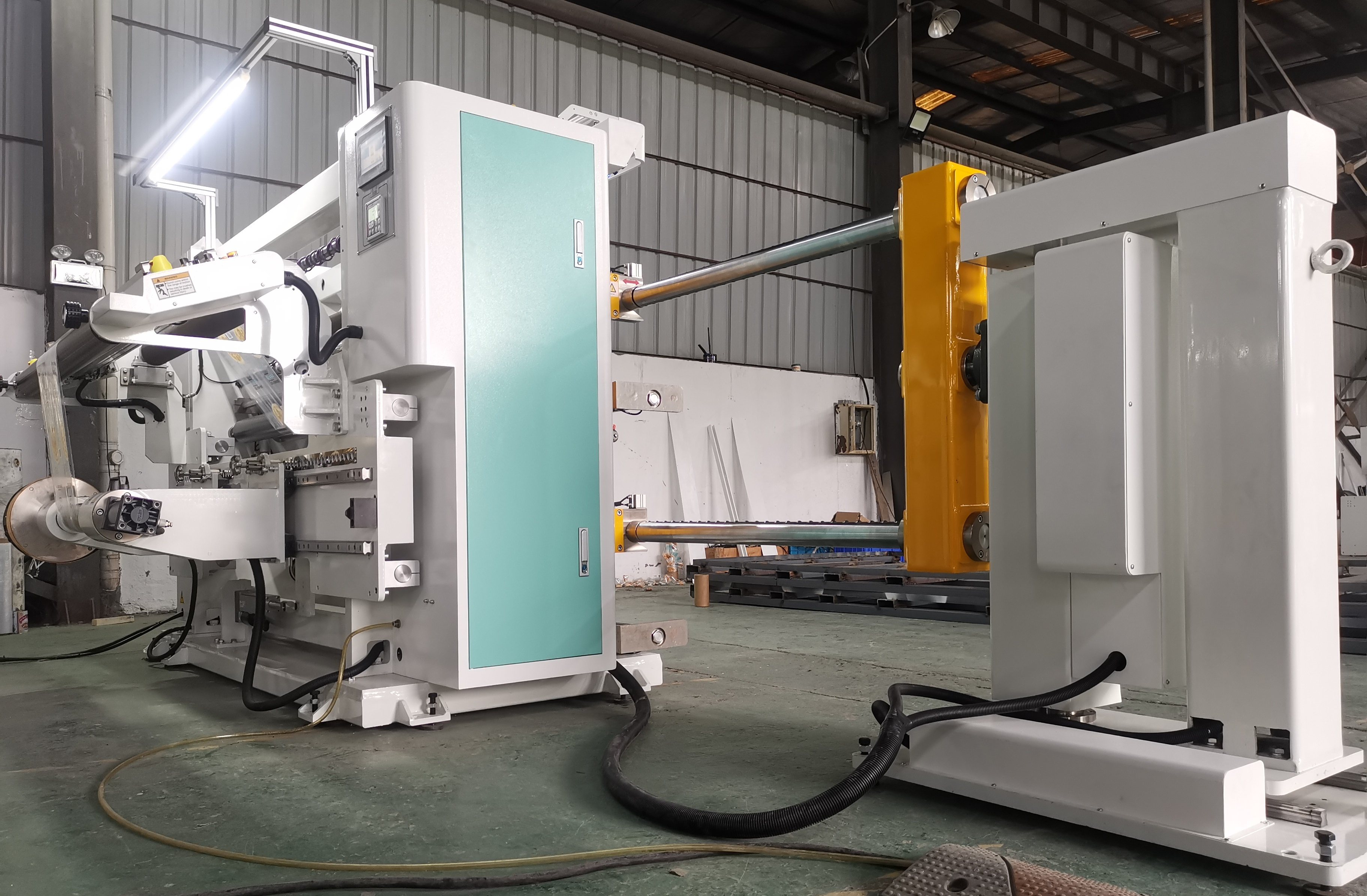 Slitter Rewinder For Thermal Film Bopp Ldpe Pet Opp Cpp Foil Lamination Film Capacity: 7 Ton/day