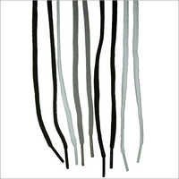 ब्लैक ओवल स्पोर्ट शू लेस