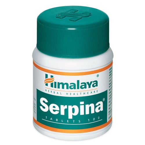 Serpina Tablets - Rauwolfia Serpentina Extract for Effective Hypertension Treatment | Suitable for Adults, Children & Infants, Dosage as per Doctor's Advice, Store in Cool & Dry Place