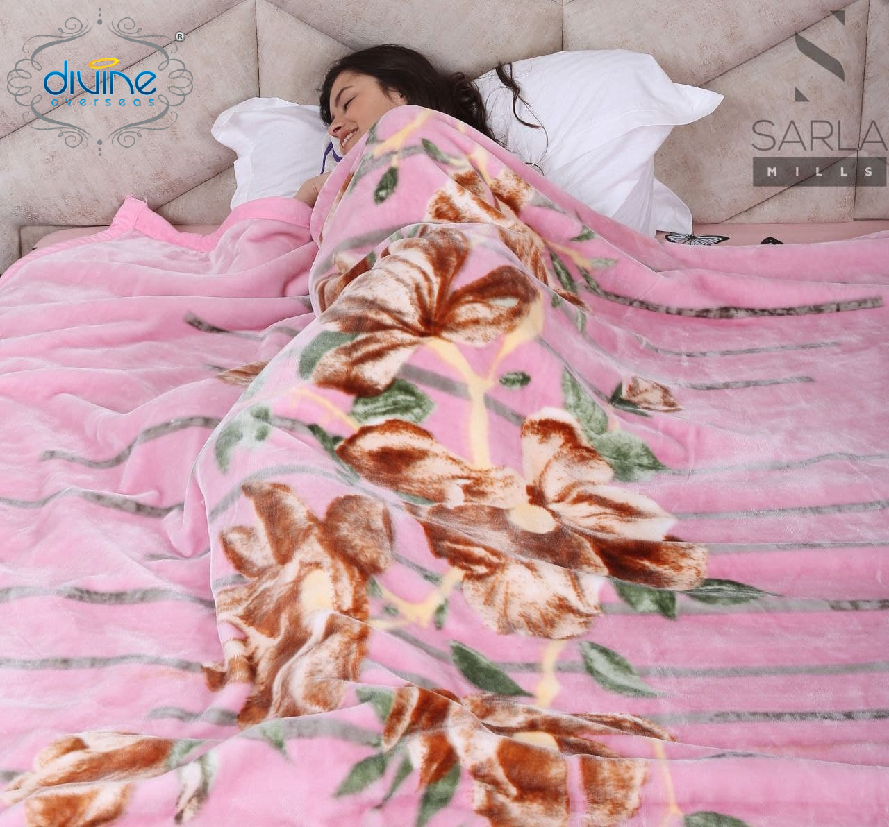 Jalsa Cloudy Blanket - 100% Polyester, Full Size 18.5x23 Inches | Luxurious Soft Mink, Multi-color Printed Bedding For Adults And Children