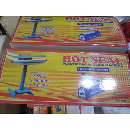 Plastic Bag Hand Sealing Machine - MS Material , Manual Control with Human Machine Interface, 1 Year Warranty