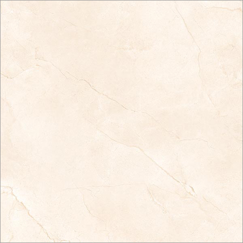 Alpen Crema Glossy Floor Tiles - 600x600 mm, Super Glossy Finish, Square Design, Versatile for Residential and Commercial Interiors