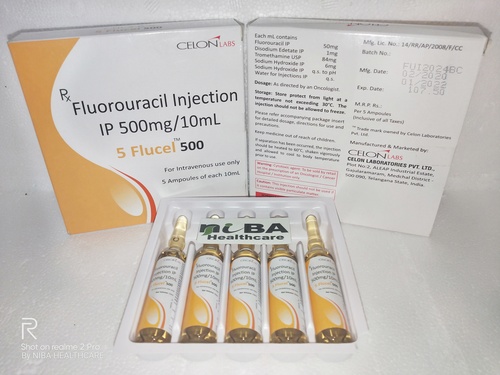 Fluorouracil Injection Ip 500Mg - Physical Form: Liquid