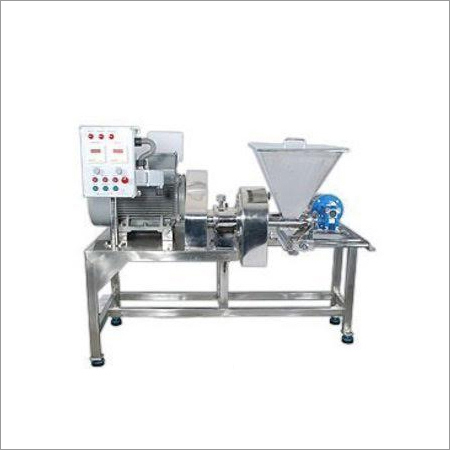 Peanut Paste Making Machine - Stainless Steel, Industrial Grade, Silver Finish | ECO Friendly, Warranty Included