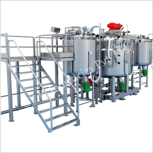 Liquid Syrup Making Machine - Stainless Steel, Silver and Other Colors | Fully Automatic Industrial Equipment