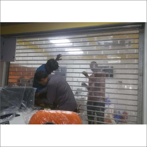 Vertical Pollycarbonate Rolling Shutter