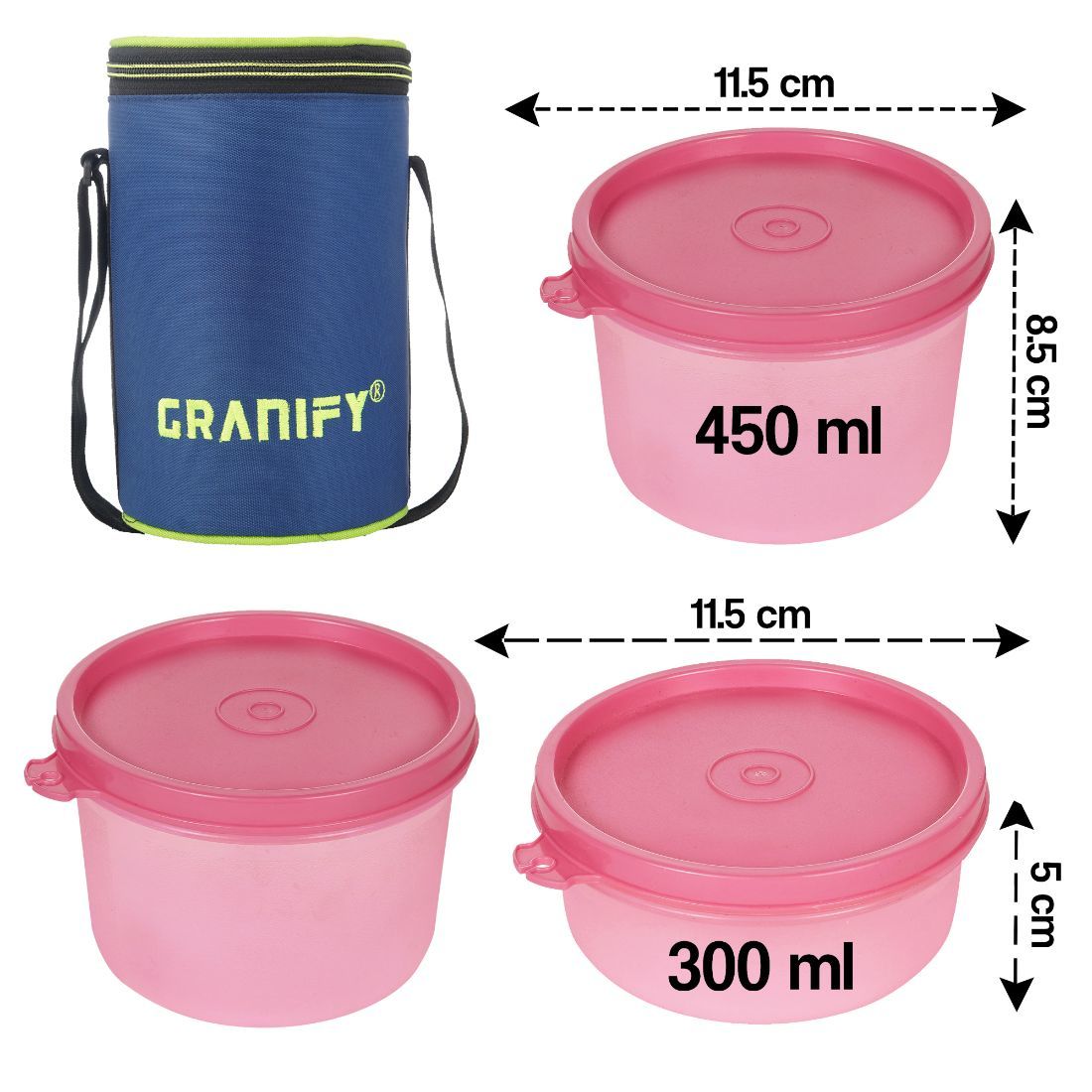 Pink Lunch Box Gt-5001