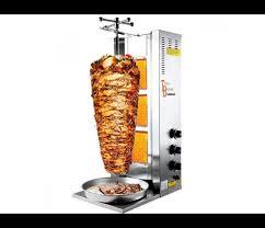 Chicken Shawarma Machine - Stainless Steel, 30x30x60cm, 10kg Capacity | Adjustable Heat, Durable Build, Easy Operation, Vertical Rotisserie