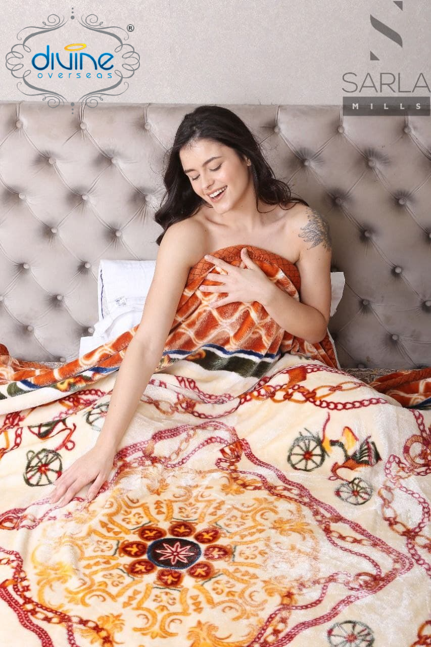 Aaram Cloudy Blanket - 100% Polyester, Full Size 18.5x23 Inches | Luxurious Soft Mink, Multi-color Printed Design, Ideal For Adults & Children