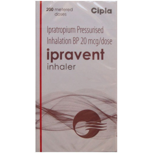 Ipravent Inhaler - Liquid Form for External Use | Treats COPD, Suitable for Adults, Storage at Cool and Dry Place