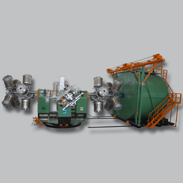 Multi Four Arm Type Bi-axial Machine