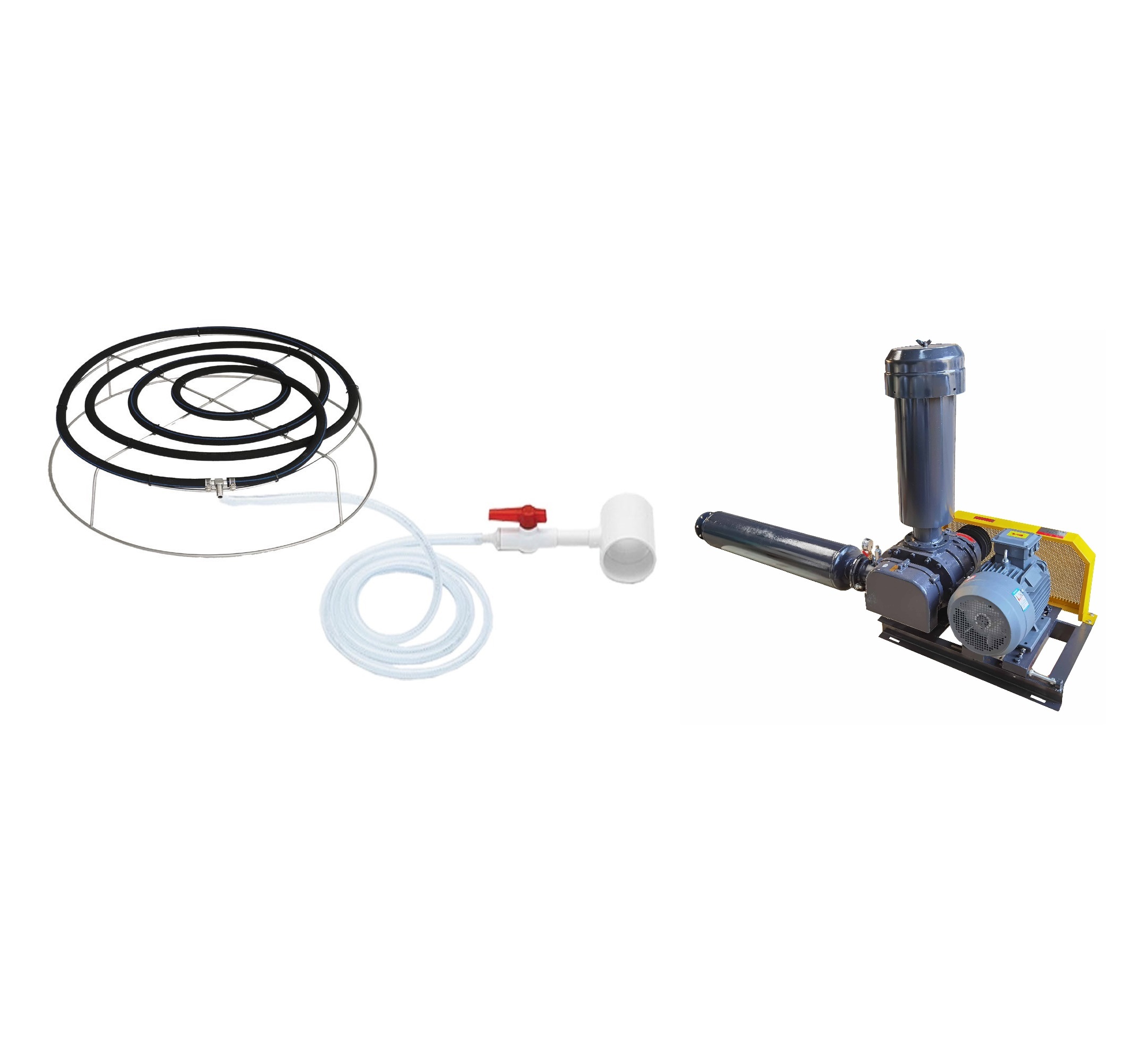 5hp Roots Blower - Three Lobe Design | Enhanced Aeration For High Density Shrimp And Fish Farming, Efficient Oxygen Dissolution, 60-80% Power Saving