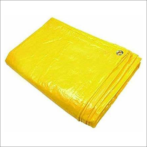 Hdpe Tarpaulin - Single Layer, Yellow | High Impact Resistance, Tear-resistant, Versatile Use For Tents And Architectural Applications
