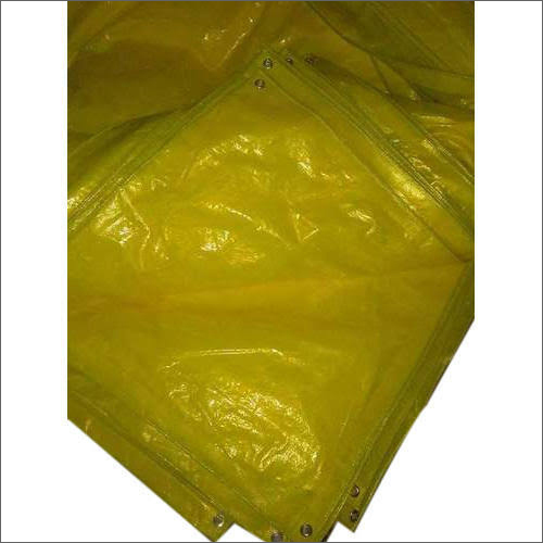 Hdpe Tarpaulin - Single Layer, Yellow | High Impact Resistance, Tear-resistant, Versatile Use For Tents And Architectural Applications