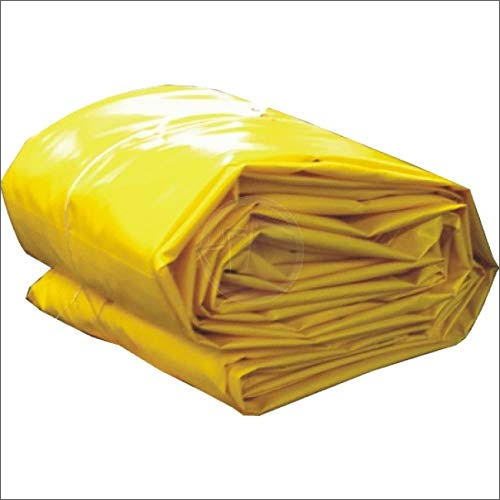 Hdpe Tarpaulin - Single Layer, Yellow | High Impact Resistance, Tear-resistant, Versatile Use For Tents And Architectural Applications