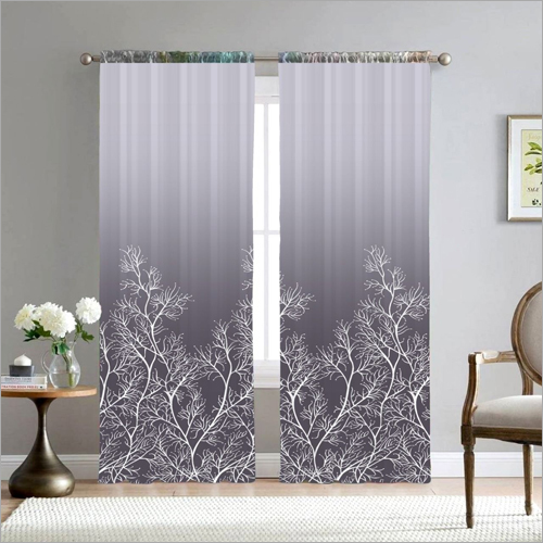 Digital Printed Curtain Fabric - Custom Length Meter, Smooth Texture | Ideal for Hotels and Homes