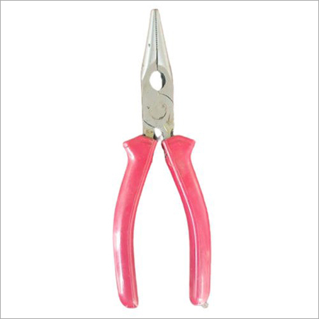 Needle Nose Plier - Steel + Plastic, 5.7 Inches in Length, 150 Grams Weight, Insulated Handles for Comfortable Grip - Ideal for Confined Spaces