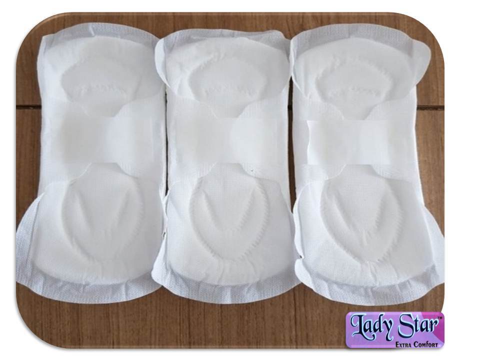 White Ladystar Super Soft & Dry Feel 7 Xl Sanitary Pads