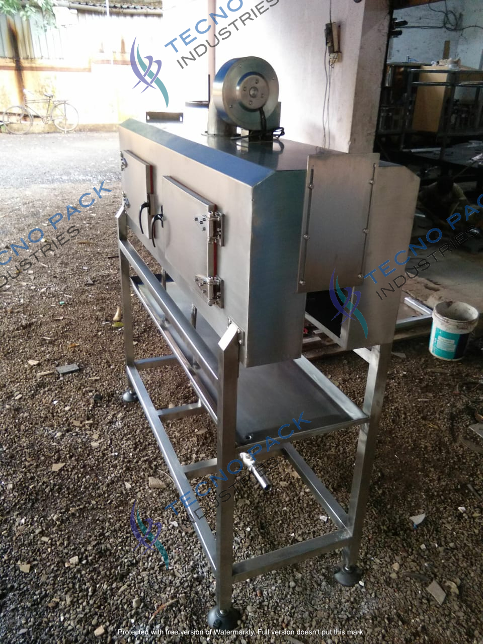 Steam Shrink Tunnel Machine - Stainless Steel, 20-240v Voltage | High Efficiency Packaging Solution