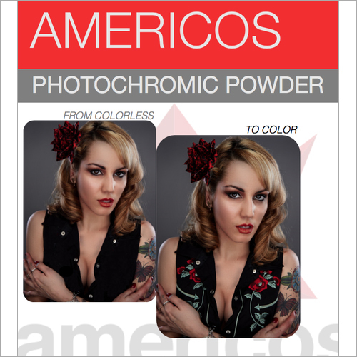 Photochromic Pigment Powder - Application: Industrial