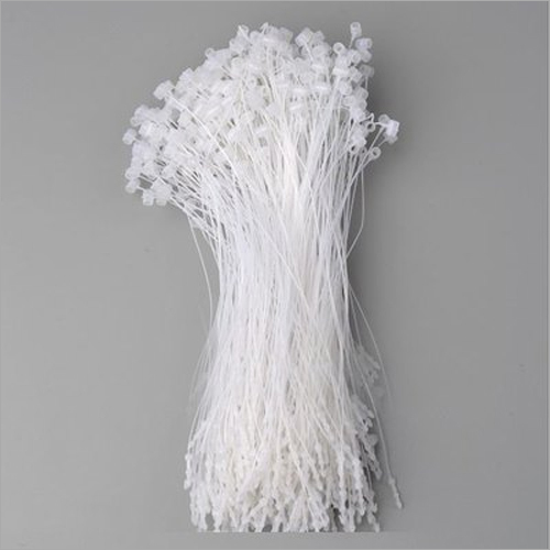 White Plastic Tag