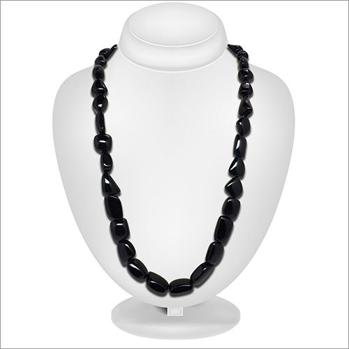 Black Onyx Tumble Stone Necklace