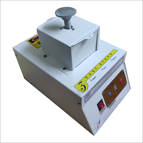 White Pre Ink Stamp Making Machine