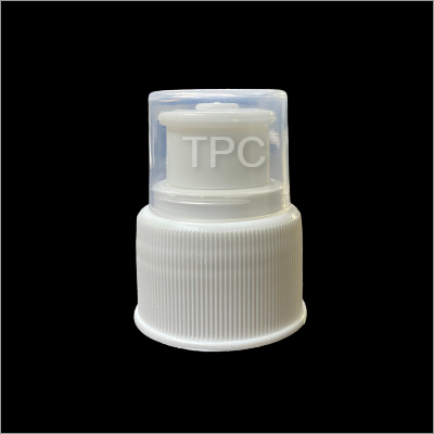 3 Pcs PP White Push Pull Cap