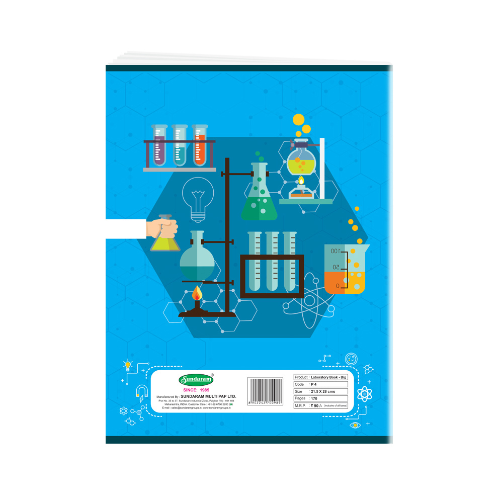 Practical Book - Big 170 Pages Center Stiched