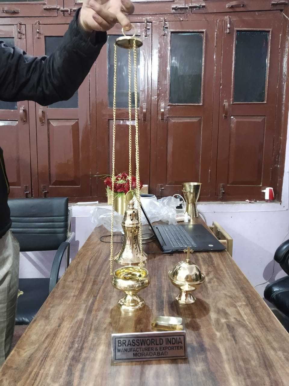 Brass Big Alter Cross Church Supplies