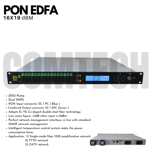 Pon Edfa 16X19 Dbm Port: 16