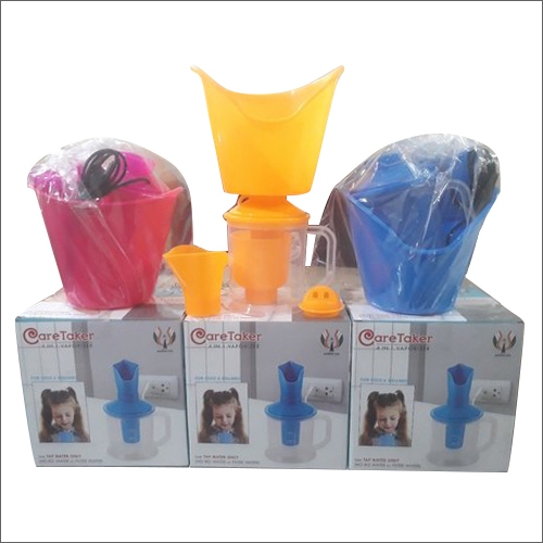 4 in 1 Vaporizer - Plastic, 400ml Capacity | Facial Steamer, Sauna, Pore Cleanser, Enhances Blood Circulation