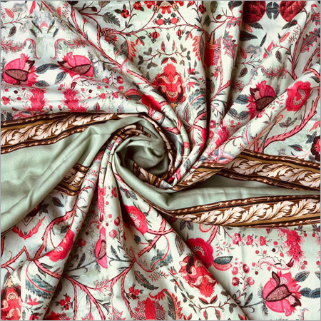 Crepe Digital Scarf Fabric Printing Service