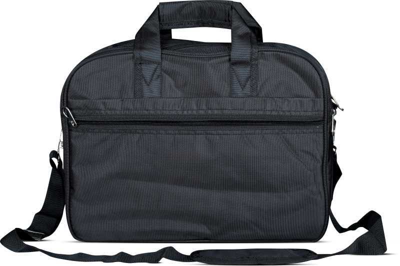 Office Hand Bag - 11x16x6 Inch, Black | 7 Liter Capacity, Zip Closure, Customizable Design, Lightweight At 500 Grams