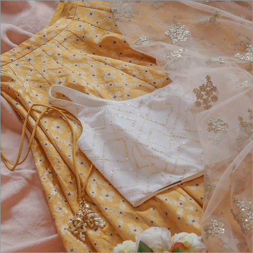 Silk Lehenga - Color: Multicolor