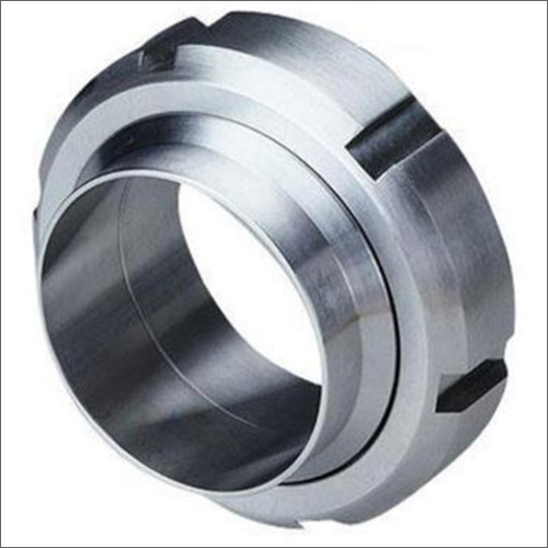 Stainless Steel SMS Union - Rings Design | Ideal for Structure Pipe Applications, Durable Stainless Steel Material