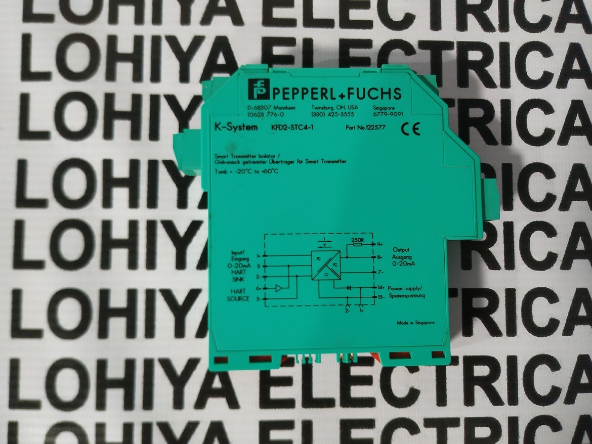 Pepperl + Fuchs Smart Transmitter Power Supply Kfd2-stc4-1