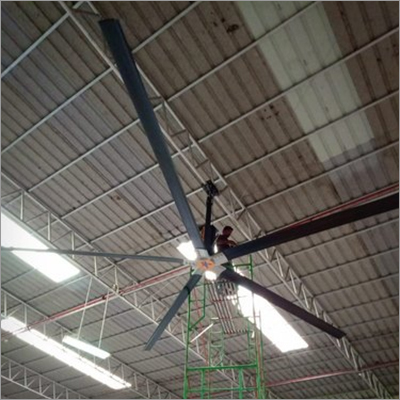 एल्युमिनियम एचवीएलएस फैन इंस्टॉलेशन टाइप: सीलिंग