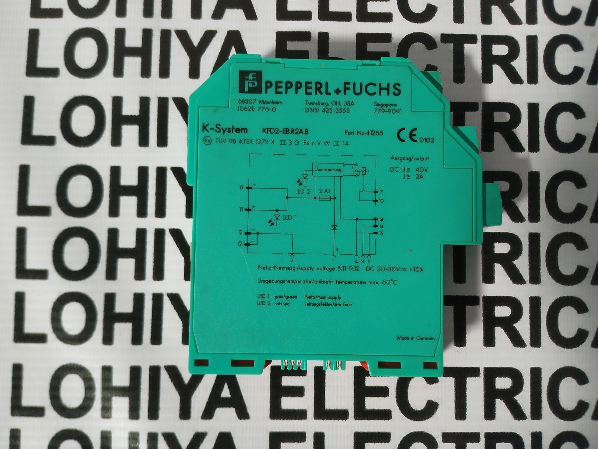 Pepperl + Fuchs Power Module Kfd2-eb.r2a.b