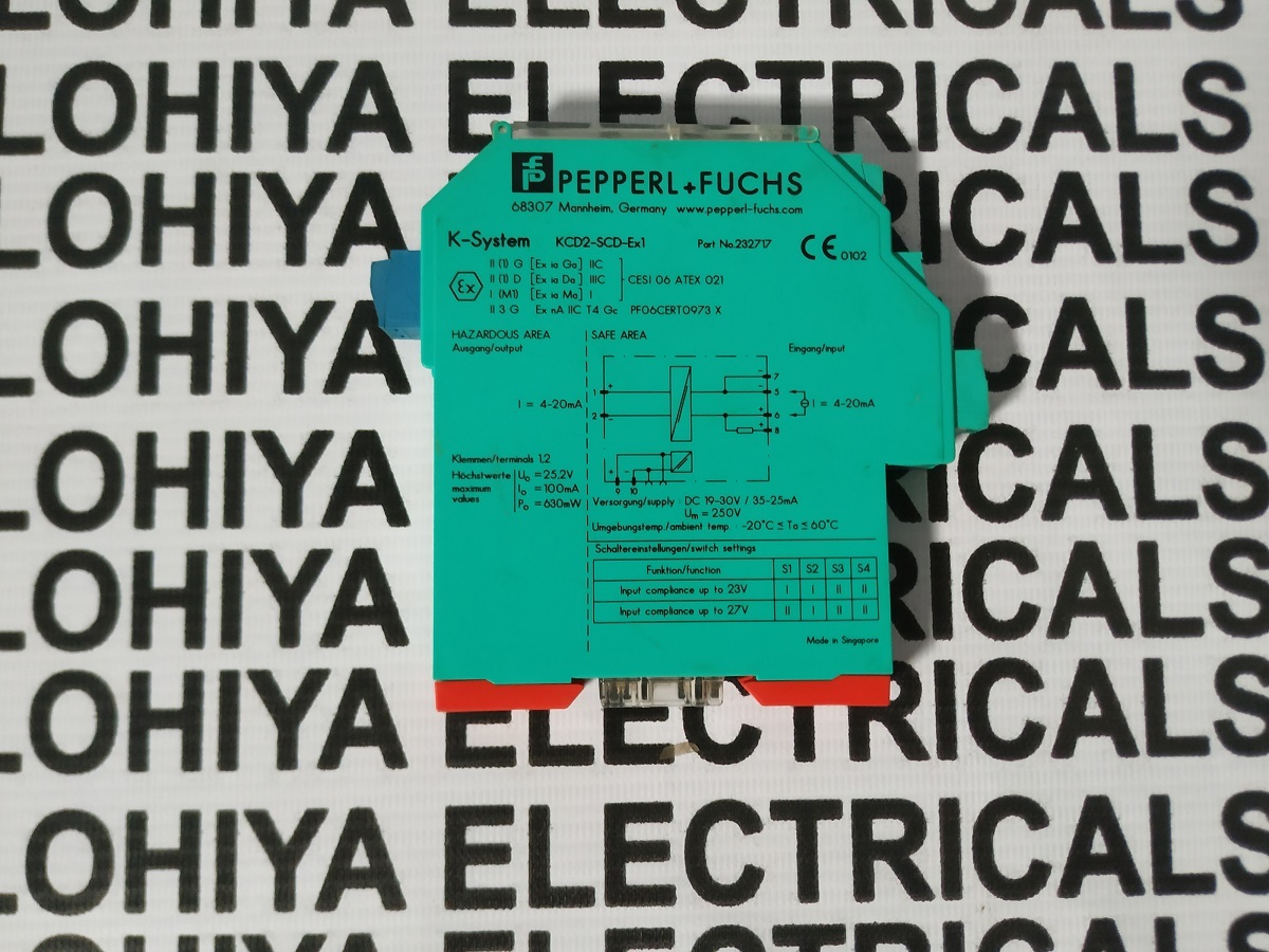 Pepperl + Fuchs Smart Current Driver Kcd2-scd-ex1