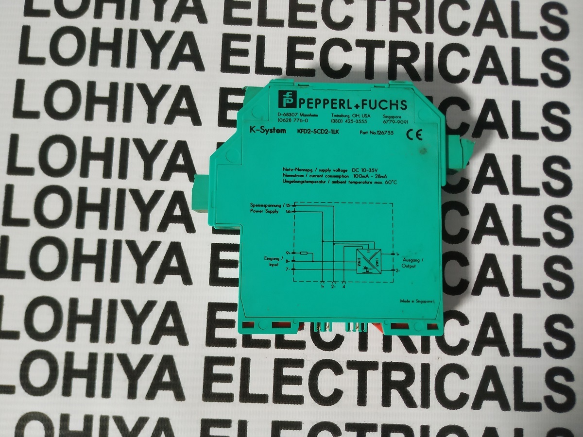 Pepperl + Fuchs Smart Current Driver Kfd2-scd2-ex1.lk