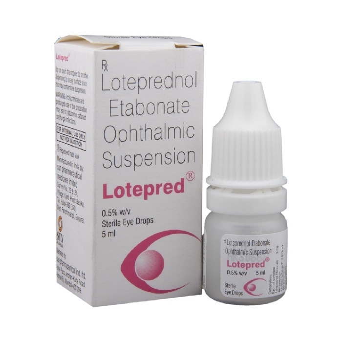 Loteprednol 0.05 % W/v Drop Age Group: Adult