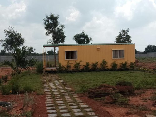 Customisable 1 Bhk Prefabricated Farmhouse