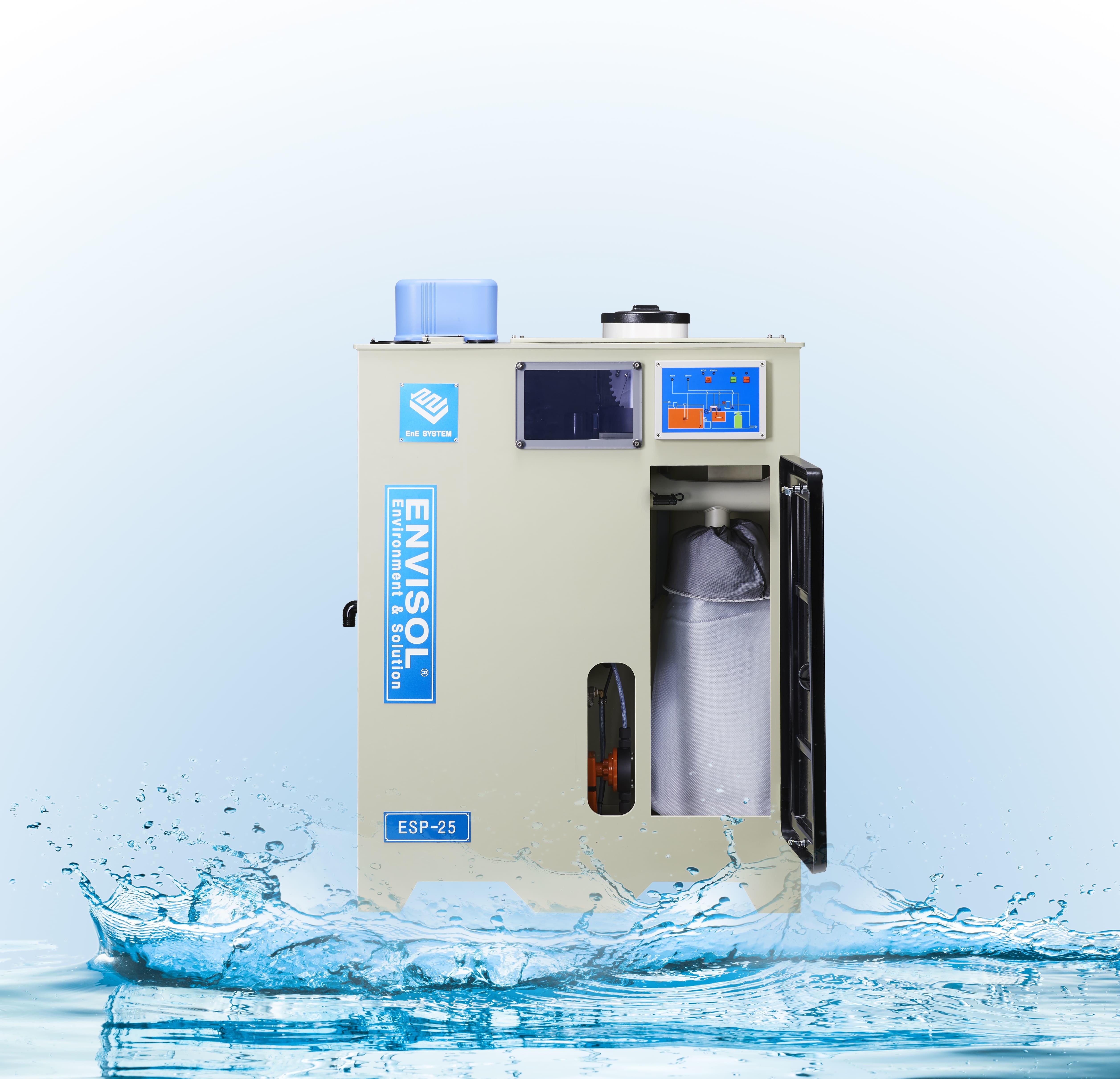 Machine Parts The Envisol Chemical Type Oil-water Separator