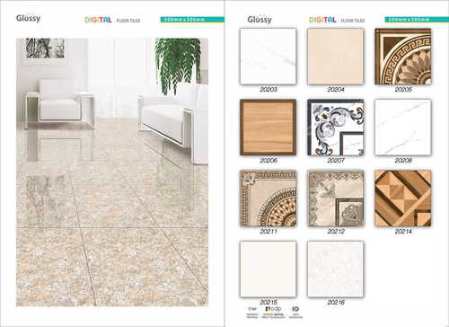 Digital Floor Tiles Collections 50X50 Cm - Color: Any Color