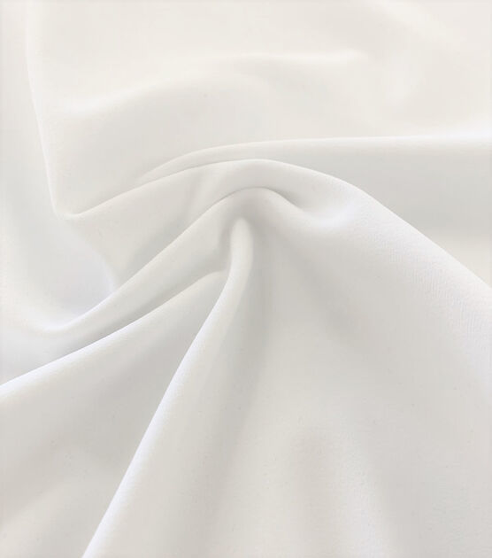 Micro Peach Plain Fabric - 58", 94", 114" Width | White Solid Dyed, Ideal For Pillow Cases, Duvet Cases, Digital Print Applications
