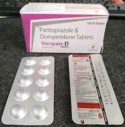 Pantoprazole Domperidone Tablet - 40mg Pantoprazole & 10mg Domperidone | Prokinetic Action for Gastrointestinal Relief