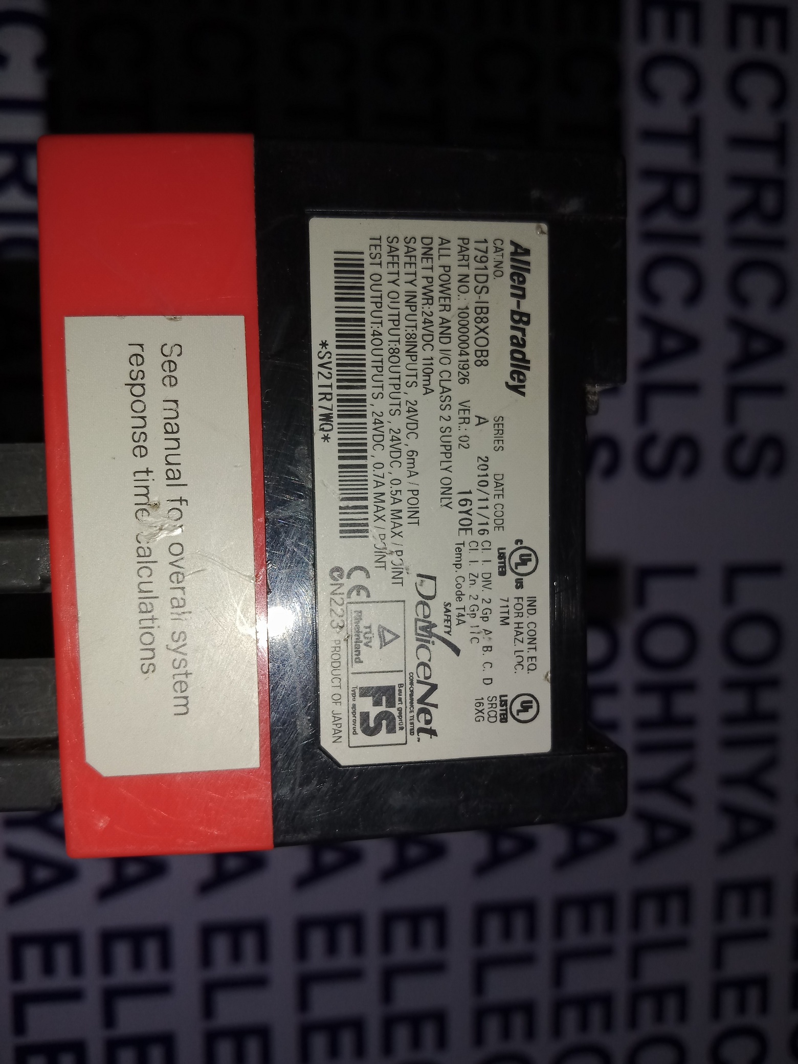 Allen Bradley Input Module 1791ds-ib8x0b8