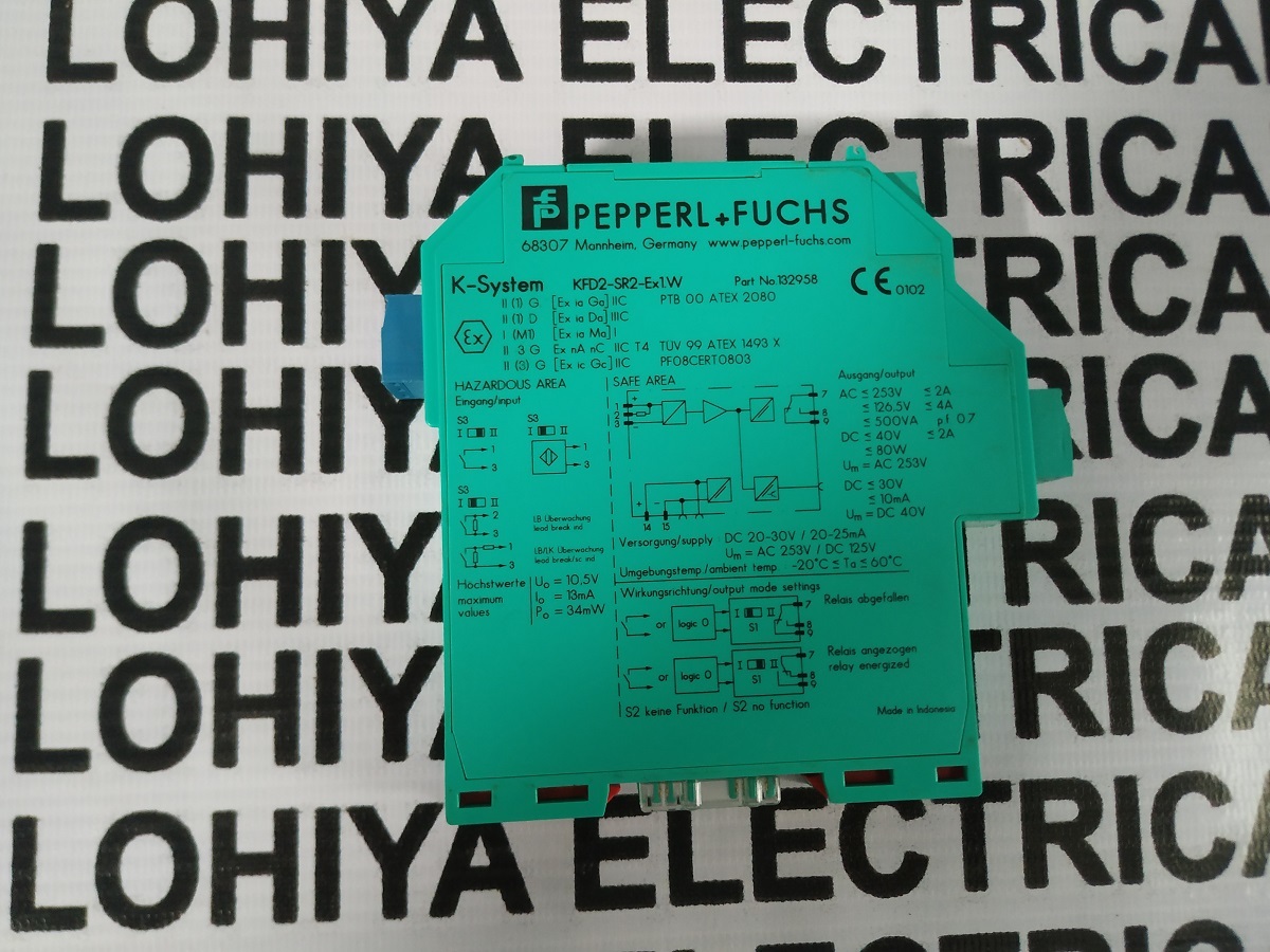 Pepperl + Fuchs Analog Output Module Kfd2-sr2-ex1.w
